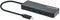 Manhattan 168410 - USB 3.2 Gen 1 Hub - 7-poorts USB-A met type C - Zwart