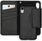 Selencia Hoesje Geschikt voor iPhone Xr Hoesje Met Pasjeshouder - Selencia Llyr 2-in-1 Uitneembare Slang Bookcase - Zwart