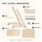 Stokke Tripp Trapp - Meegroeistoel - Ergonomisch en verstelbaar - Terracotta