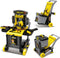 Speelgoed werkbank - 3-in-1 - 17 onderdelen - 59 x 42 x 46,5 cm
