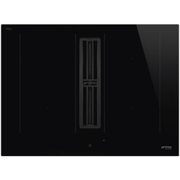 Smeg HOBD472D2 - Inductiekookplaat - 4 kookzones - Afzuigsysteem 650 m3/h