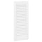 vidaXL - Kastdeur - louvre - design - 61,5x29,5 - cm - wit