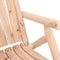 vidaXL - Tuinschommelstoel - 69x96x101 - cm - massief - vurenhout
