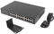 Lanberg RSGE-24 - Unmanaged Switch - 24x Gigabit Ethernet - Zwart
