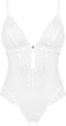 OBSESSIVE TEDDIES | Obsessive - Heavenlly Crotchless Teddy M/l