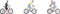NOCH 15899 H0 Mountainbikers figuren Geverfd, Staand