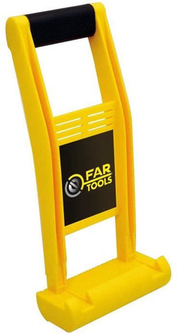 Draaggreep voor gipsplaat - FARTOOLS - 30 kg - Geel - Volwassene
