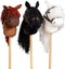 Byastrup Stokpaard Junior 30 x 15 x 68 cm Hout Wit