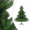 vidaXL - Kunstkerstboom - Nordmann - met - LED's - en - kerstballen - 210 - cm - groen