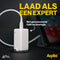 Aqiila Chargebird W3 - USB Adapter 67W - 3 Poorten USB-C/A - Wit