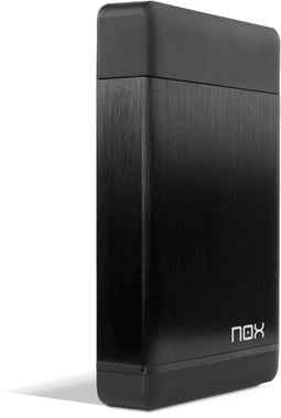 Nox Lite 3.5" - Externe behuizing - 1x USB 3.2 - Zwart