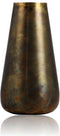 Vaas Siena small - ø18x34 - Messing antiek goud - Metaal