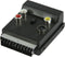 SCART-Adapter - SCART Male - S-Video Female / SCART Female / 3x RCA Female - Vernikkeld - Schakelbaar - ABS - Zwart - 1 Stuks - Polybag