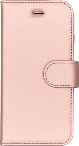 Accezz Hoesje Geschikt voor iPhone 6 / 6s / 7 / 8 / SE (2020) / SE (2022) Hoesje Met Pasjeshouder - Accezz Wallet Softcase Bookcase - Roze