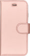 Accezz Hoesje Geschikt voor iPhone 6 / 6s / 7 / 8 / SE (2020) / SE (2022) Hoesje Met Pasjeshouder - Accezz Wallet Softcase Bookcase - Roze