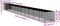 vidaXL - Kippenhok - met - ren - 110x1221x110 - cm - staal - lichtgrijs