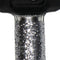 HD Collection - Ornament kerstbal Dumbbell Glas Zwart 10.5 cm