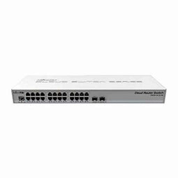 Mikrotik CRS326-24G-2S+RM - Schakelkast - 24 poorten RJ45 - Zilver