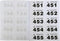 Pukka Pad genummerde loterij- en garderobetickets 1-1000 6 stuks