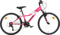 Aurelia Ring - Kinderfiets 24 Inch - Roze - Mountainbike - Geschikt van 8 tot 12 Jaar