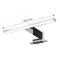 BRILONER - LED Spiegellamp - 5W 650 LM 4000K - Chroom - 30cm