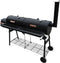 vidaXL Rookbarbecue Nevada XL zwart