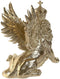 Decoratieve figuren Home ESPRIT Gouden Leeuw 20 x 10,5 x 17,5 cm 29 x 13 x 25 cm (2 Stuks)