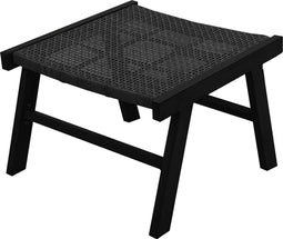 WOOOD Puk Hocker - Aluminium - Zwart - 41x57x54