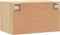 vidaXL - Wandkast - 60x36,5x35 - cm - bewerkt - hout - sonoma - eikenkleurig