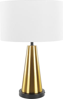 SANDON - Tafellamp - Goud - Metaal