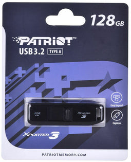 Patriot Xporter 3 - USB 3.2 - 128GB - Zwart