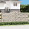 vidaXL - Schanskorven - 4 - st - gewelfd - 400x30x160/180 - cm - ijzer
