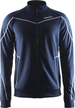 Craft In-The-Zone - Sweatshirt - Rits met 2 zakken - Marineblauw - Maat L