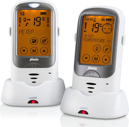 Alecto DBX-68 - Outdoor Babyfoon - Tot 1000m bereik - Wit-Antraciet