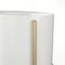 Mica Decorations Sverre Bloempot op Standaard - H28 x Ø19 cm - Wit Goud