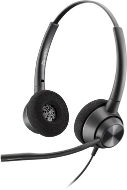 Plantronics EncorePro 320 - On-Ear Headset - Noisecancelling - Zwart