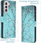 iMoshion Hoesje Geschikt voor Samsung Galaxy S21 Hoesje Met Pasjeshouder - iMoshion Design Softcase Bookcase - Meerkleurig / Blossom