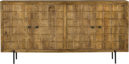 Dressoir mangohout - Dressoir industrieel - Dressoir industrieel 220 cm