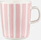 Marimekko - Picollo - Mok - 25cl - Gestreept - Roze