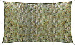 vidaXL - Camouflagenet - met - opbergtas - 2x6 - m - groen