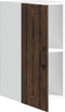 vidaXL - Keukenwandkast - Lucca - bewerkt - hout - gerookt - eikenkleurig