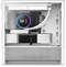 NZXT H3 Flow - Midi Tower PC - Micro-ATX Mini-ITX - Gehard glas Wit