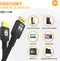 Drivv. HDMI 2.1 Kabel - 10 meter - 8K 60Hz 4K 120Hz - Zwart