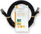 Nedis CAT5e Netwerkkabel - SF/UTP - RJ45 Male - RJ45 Male - 2.00 m - Rond - PVC - Zwart - Label