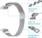 iMoshion Bandje Geschikt voor Samsung Galaxy Fit - iMoshion Milanese Watch bandje - Zilver
