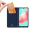 Dux Ducis - Pro Serie Slim wallet hoes - Geschikt voor Samsung Galaxy A32 5G - Blauw