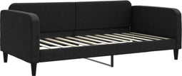 vidaXL - Slaapbank - 100x200 - cm - stof - zwart