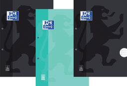 Oxford Actiepak Scratch&Win - Cursusblokken - 3x A4 - Ruit 4x8mm - Schrijfblok - 100 vel