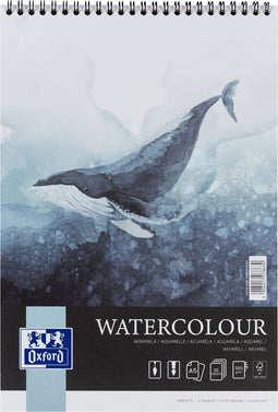 Oxford - Aquarelblok oxford watercol a5 20v 300gr spiraal | 5 stuks