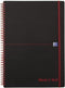 Oxford Black n' Red - Notitieboek - A4 - Geruit - 90g - Softcover - Zwart